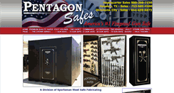Desktop Screenshot of pentagonsafes.com